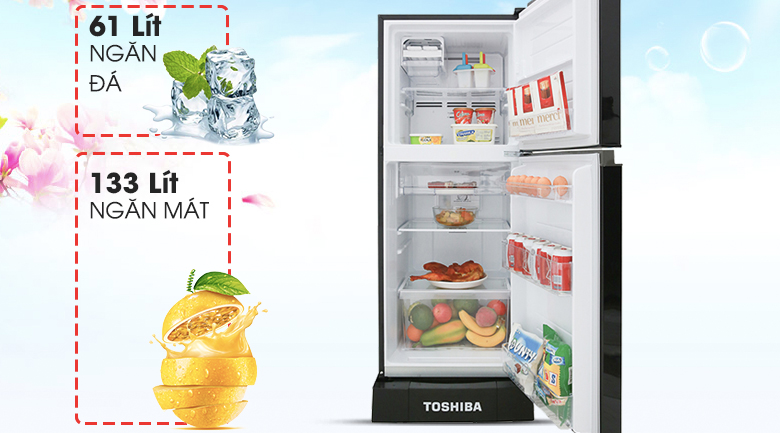 Tu lanh Toshiba: Một chiếc tủ lạnh đơn giản lý tưởng cho tất cả mọi người